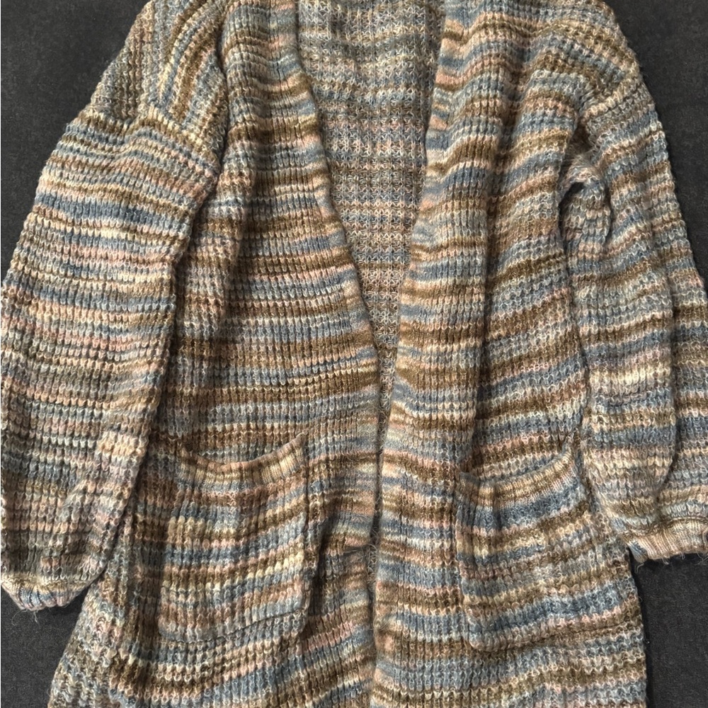 American Eagle Outfitters Multicolor Striped Cardigan